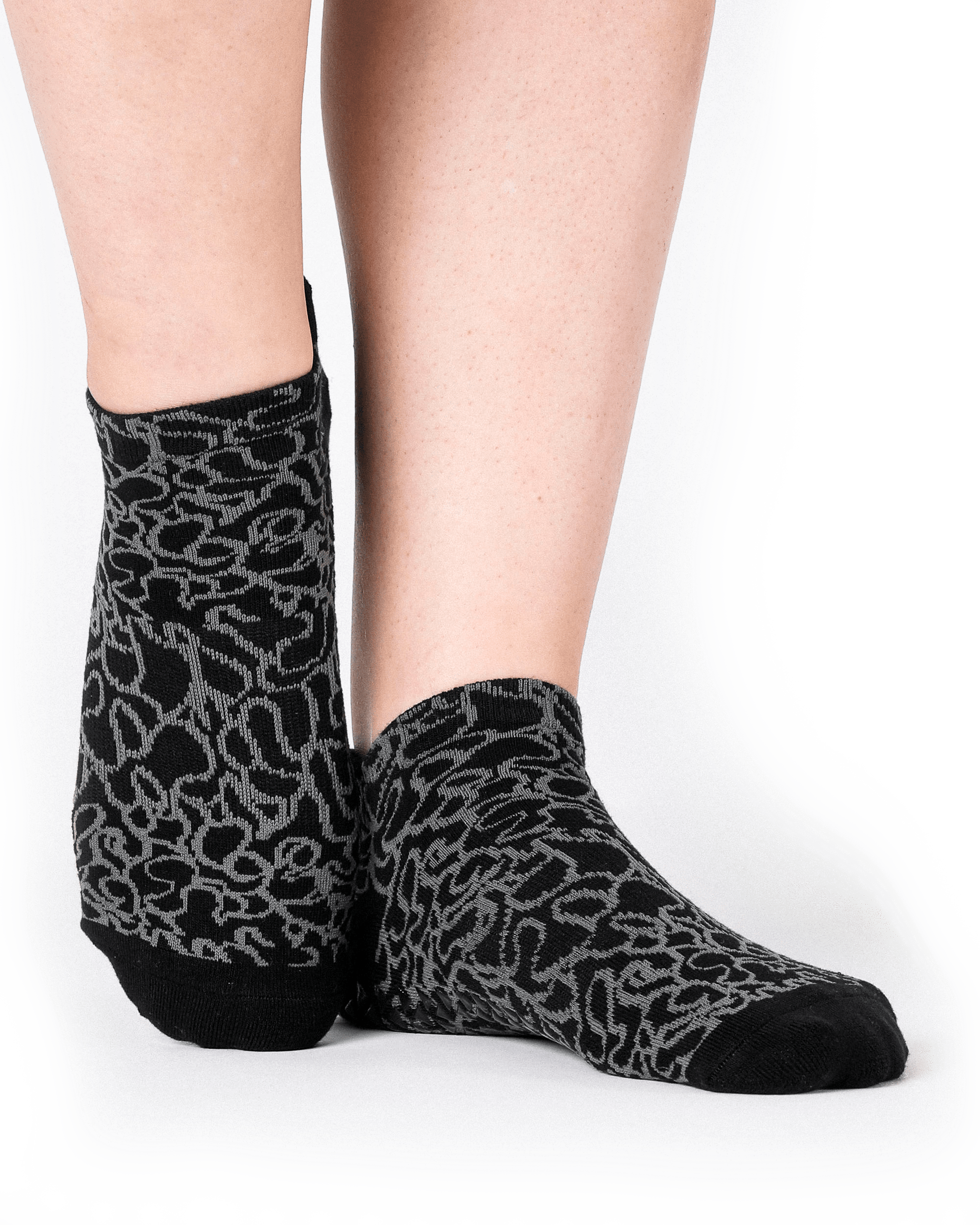 Abstract Full Foot Grip Sock