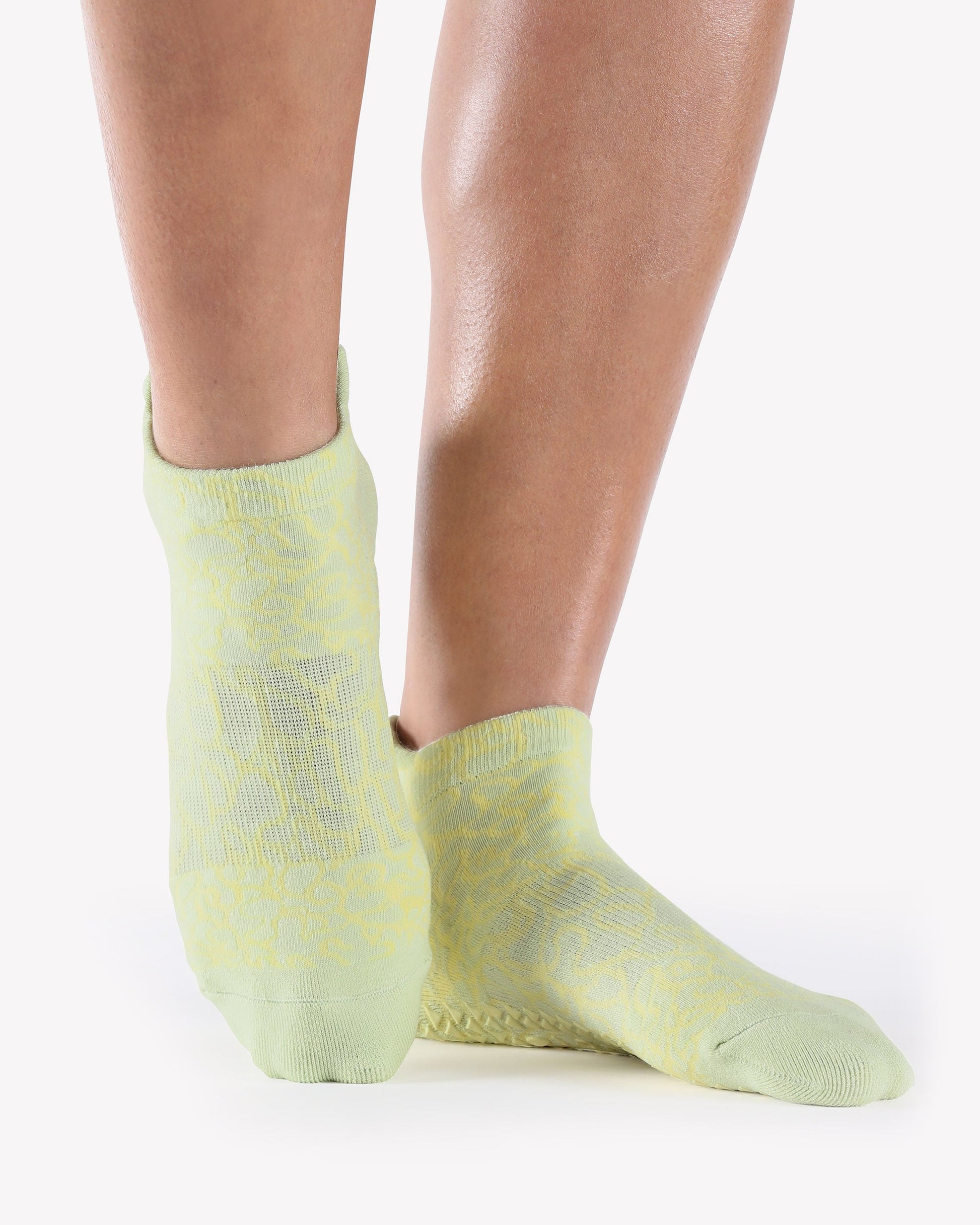 Abstract Full Foot Grip Sock