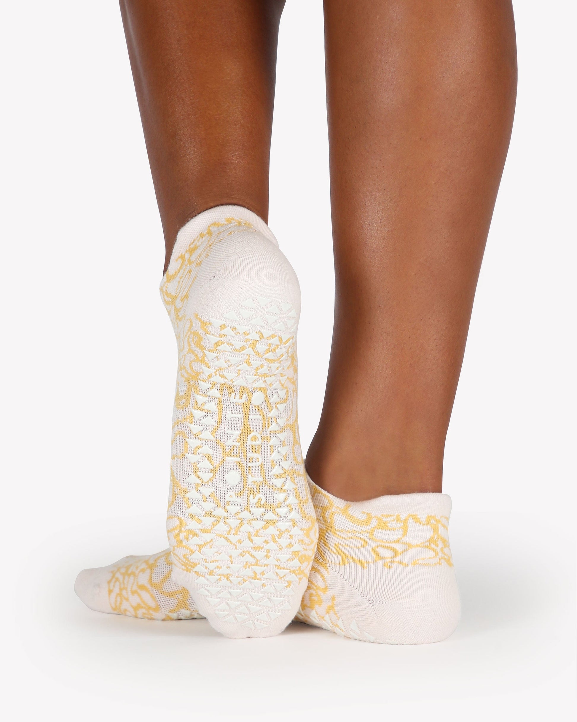 Abstract Full Foot Grip Sock