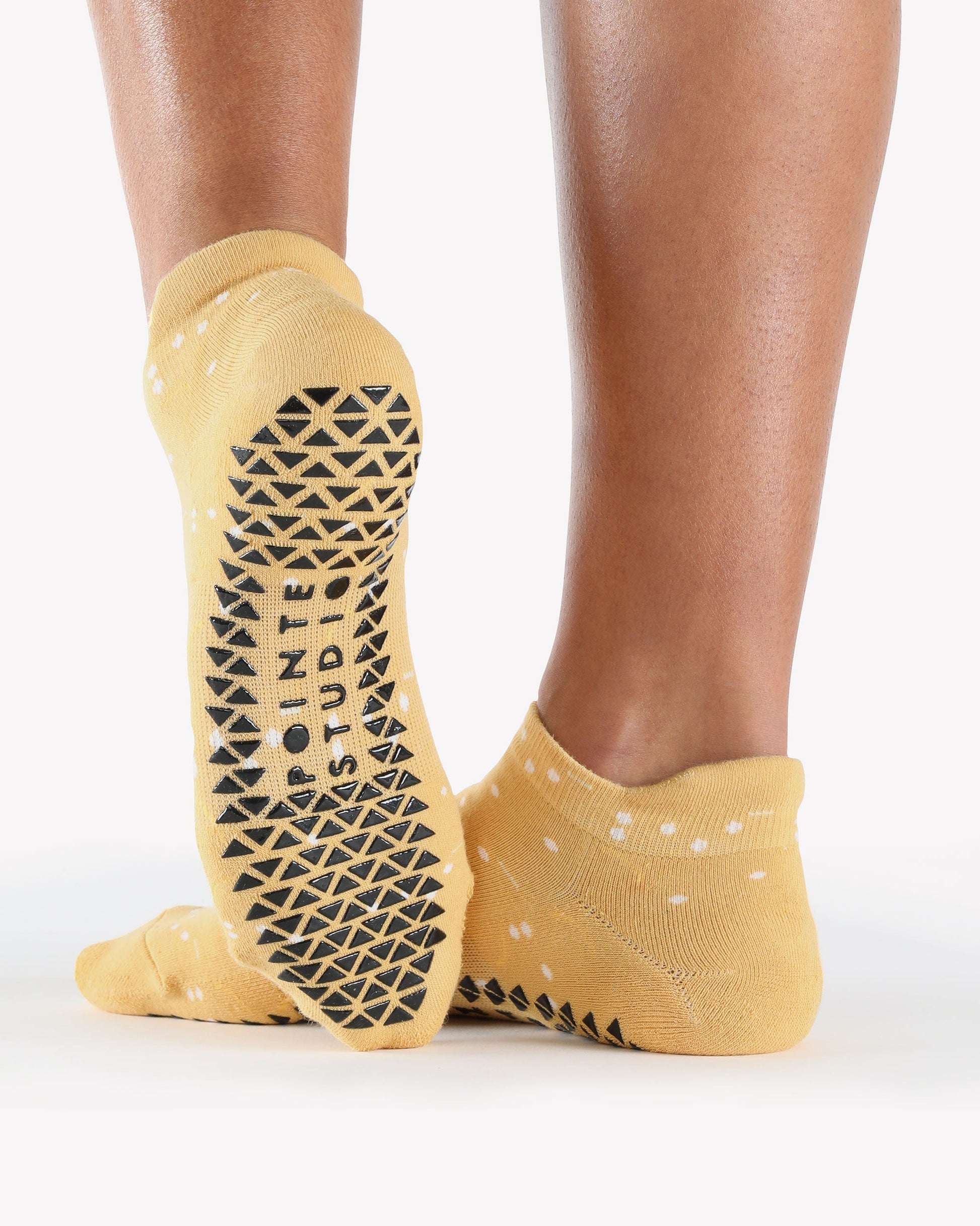 Tick Tock Full Foot Grip Sock