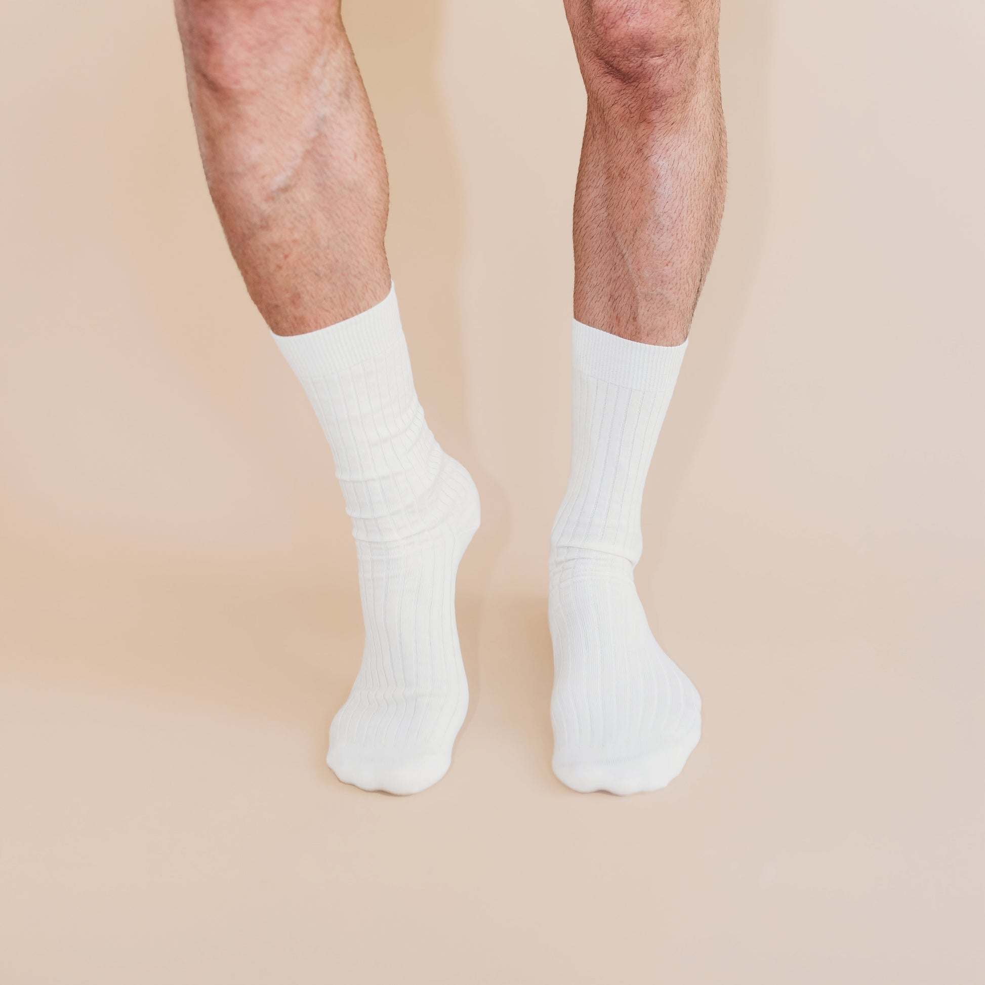 Adult Ribbed Socks - 100% Organic Cotton
