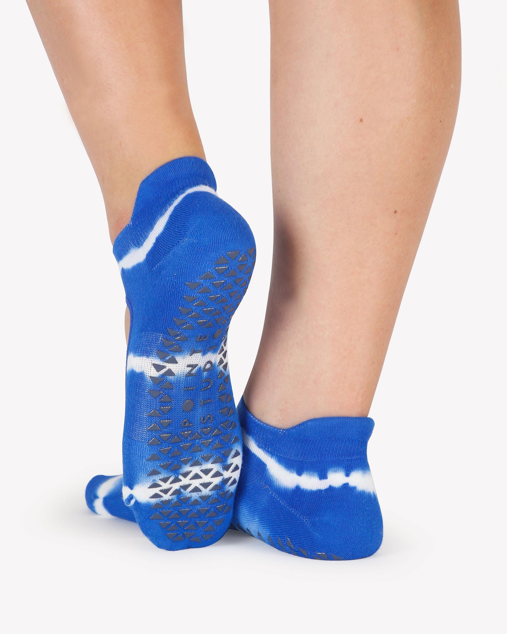 Shibori Strap Grip Sock