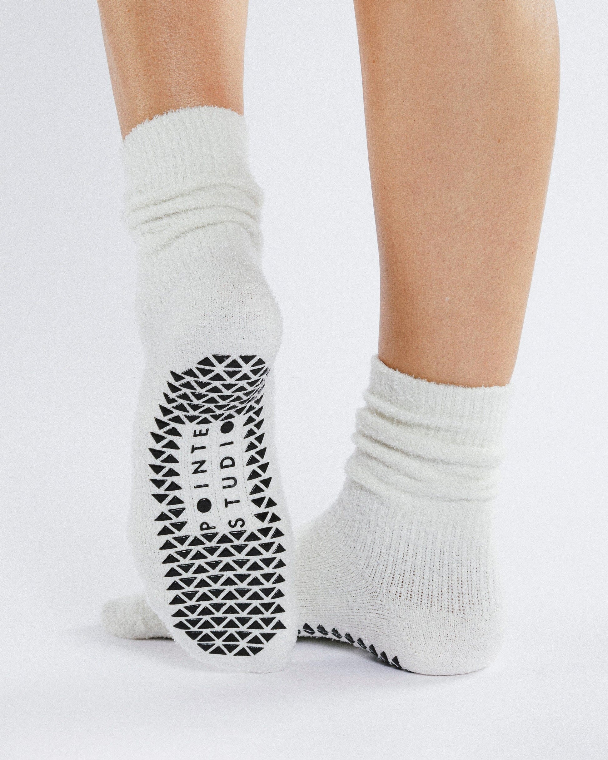 Happy Cloud Crew Grip Sock