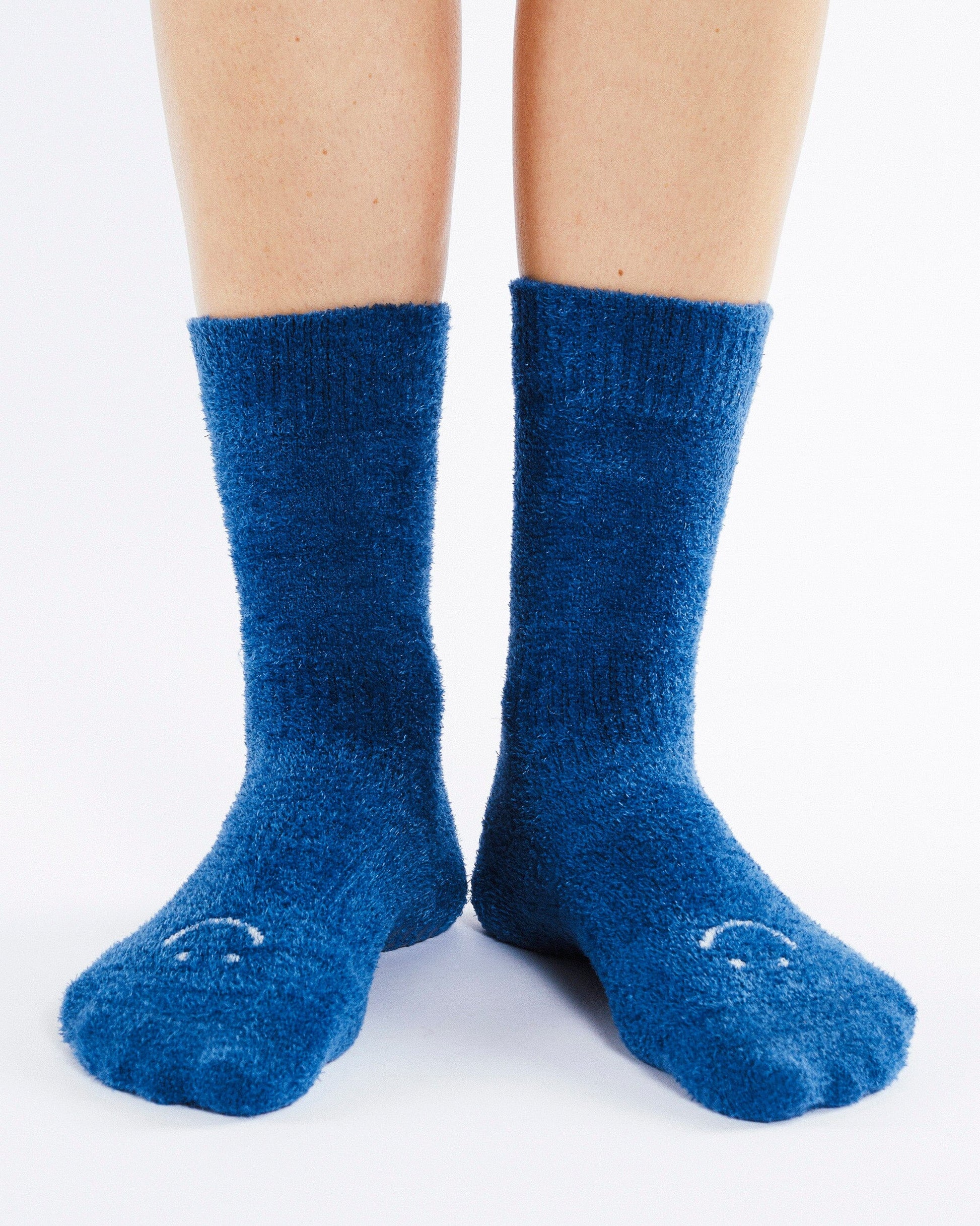 Happy Cloud Crew Grip Sock