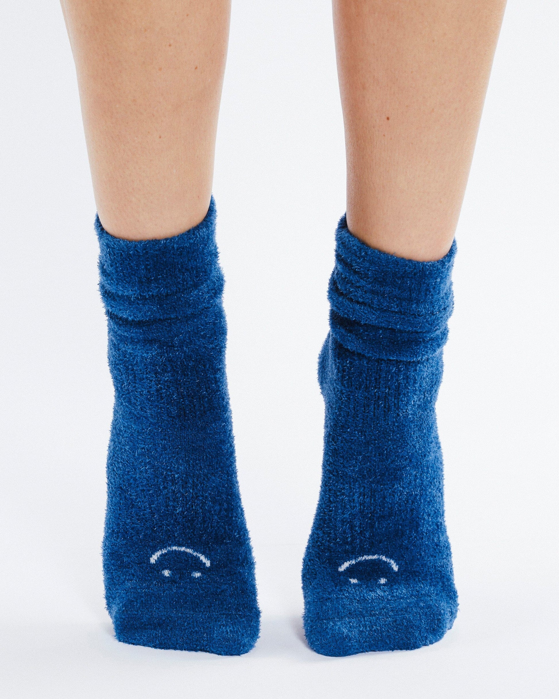 Happy Cloud Crew Grip Sock