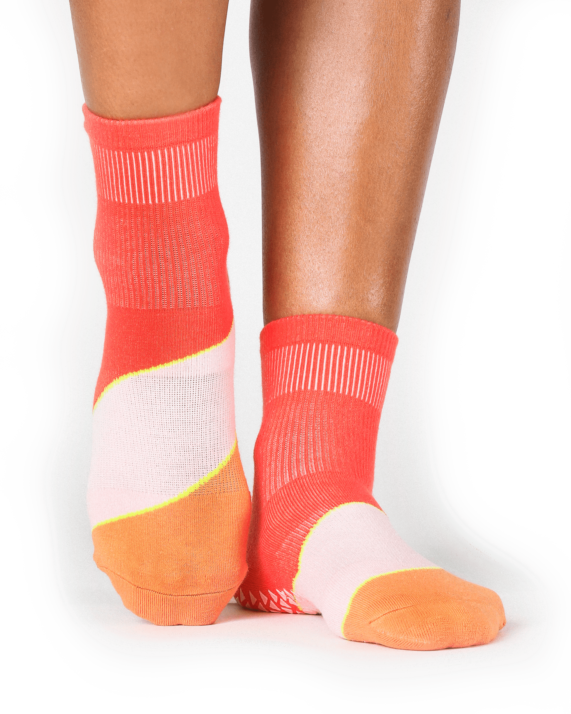 Chev Stripe Ankle Grip Sock