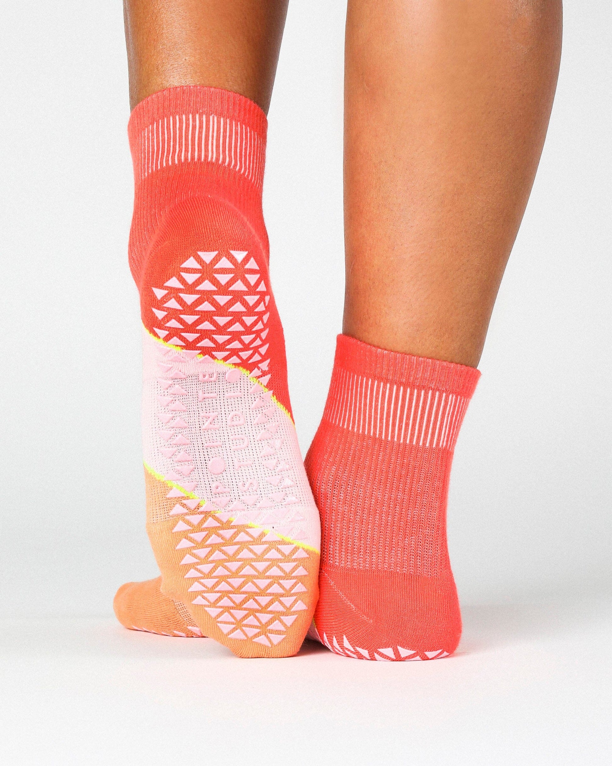 Chev Stripe Ankle Grip Sock