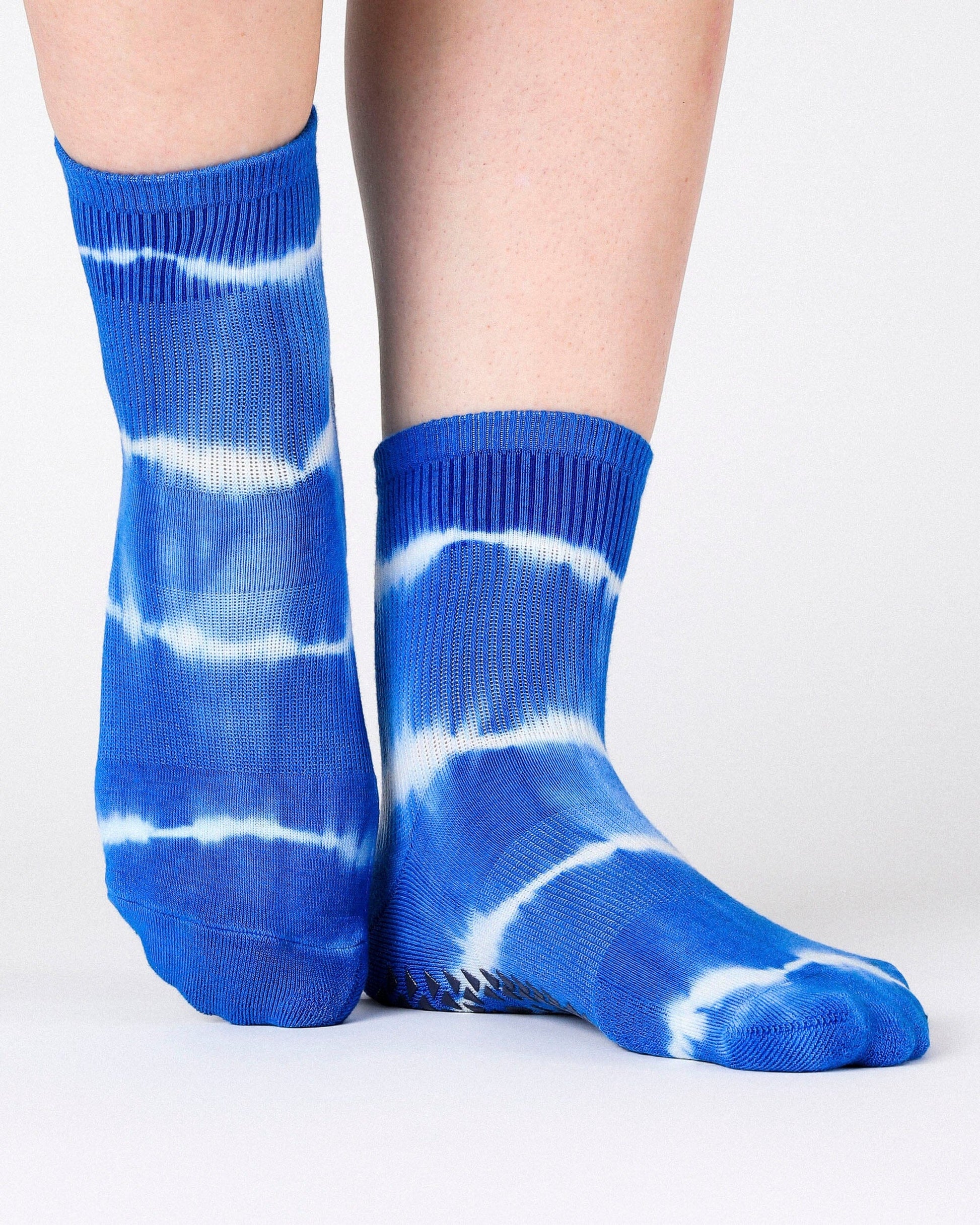Shibori Ankle Grip Sock