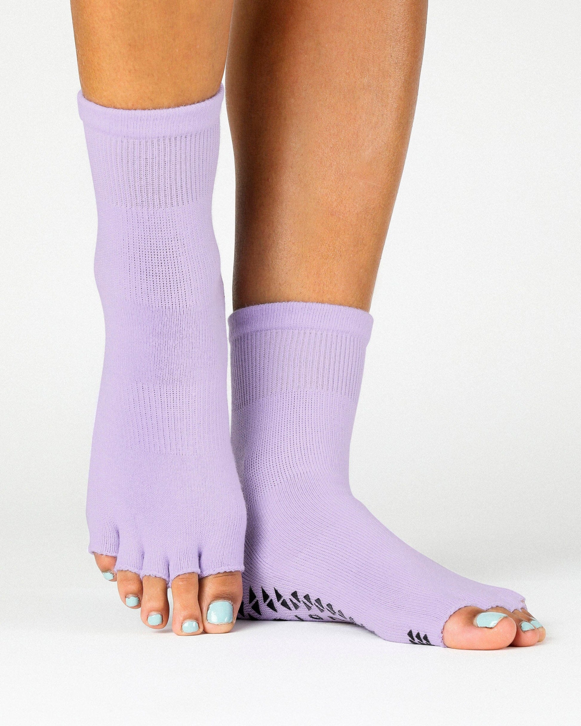 Mia Toeless Ankle Grip Sock