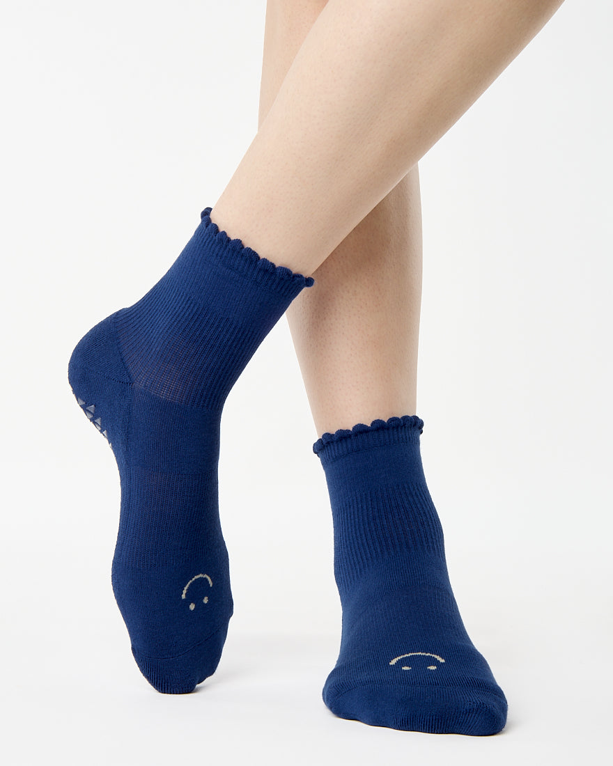 Happy Ankle Grip Sock