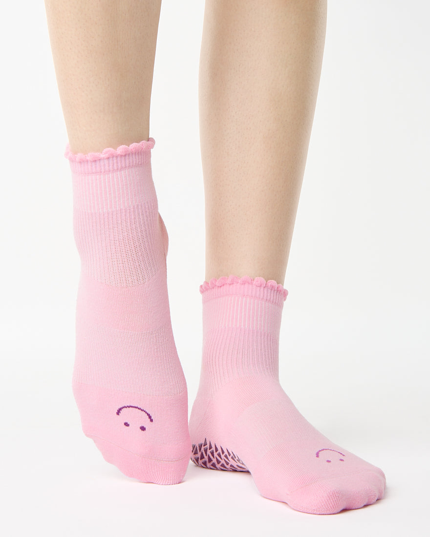Happy Ankle Grip Sock
