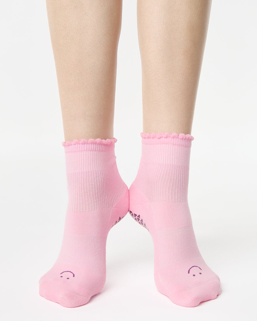 Happy Ankle Grip Sock