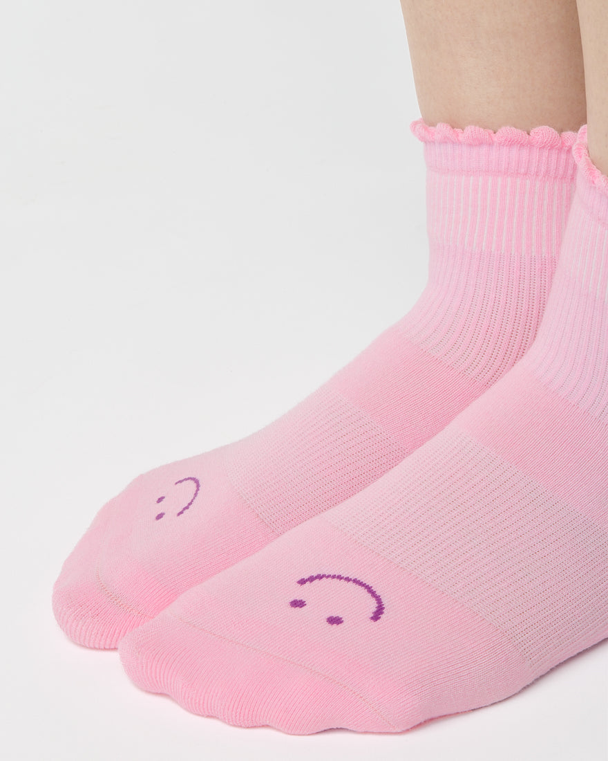 Happy Ankle Grip Sock