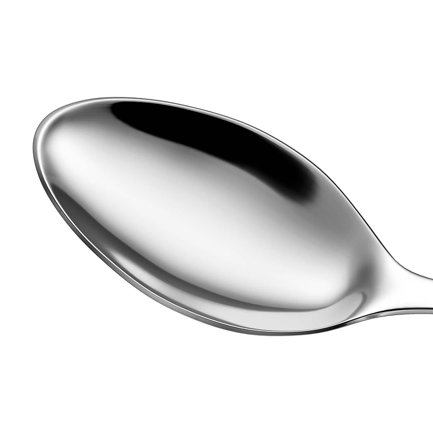 30 Piece Flatware Set Rounded Tip Service for 6