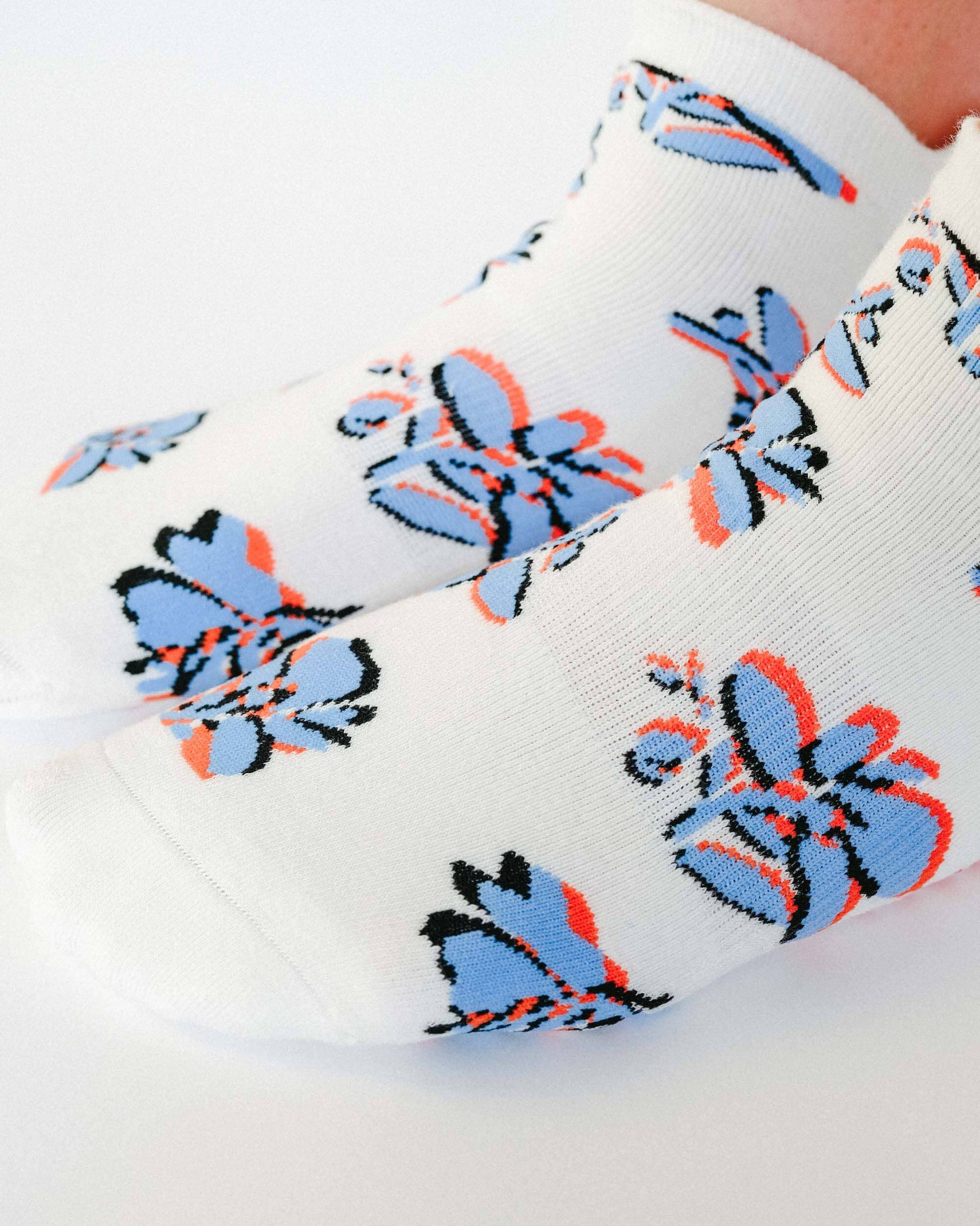 Petal Full Foot Grip Sock