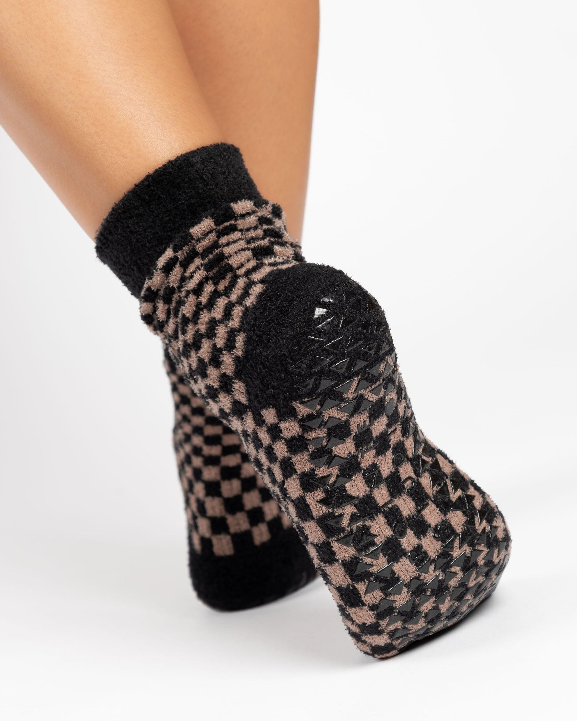 Annie Cozy Crew Grip Sock