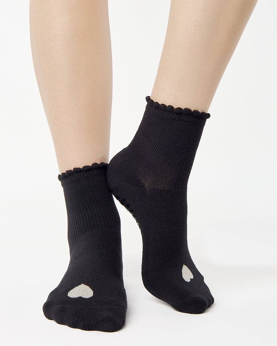 Love Ankle Grip Sock