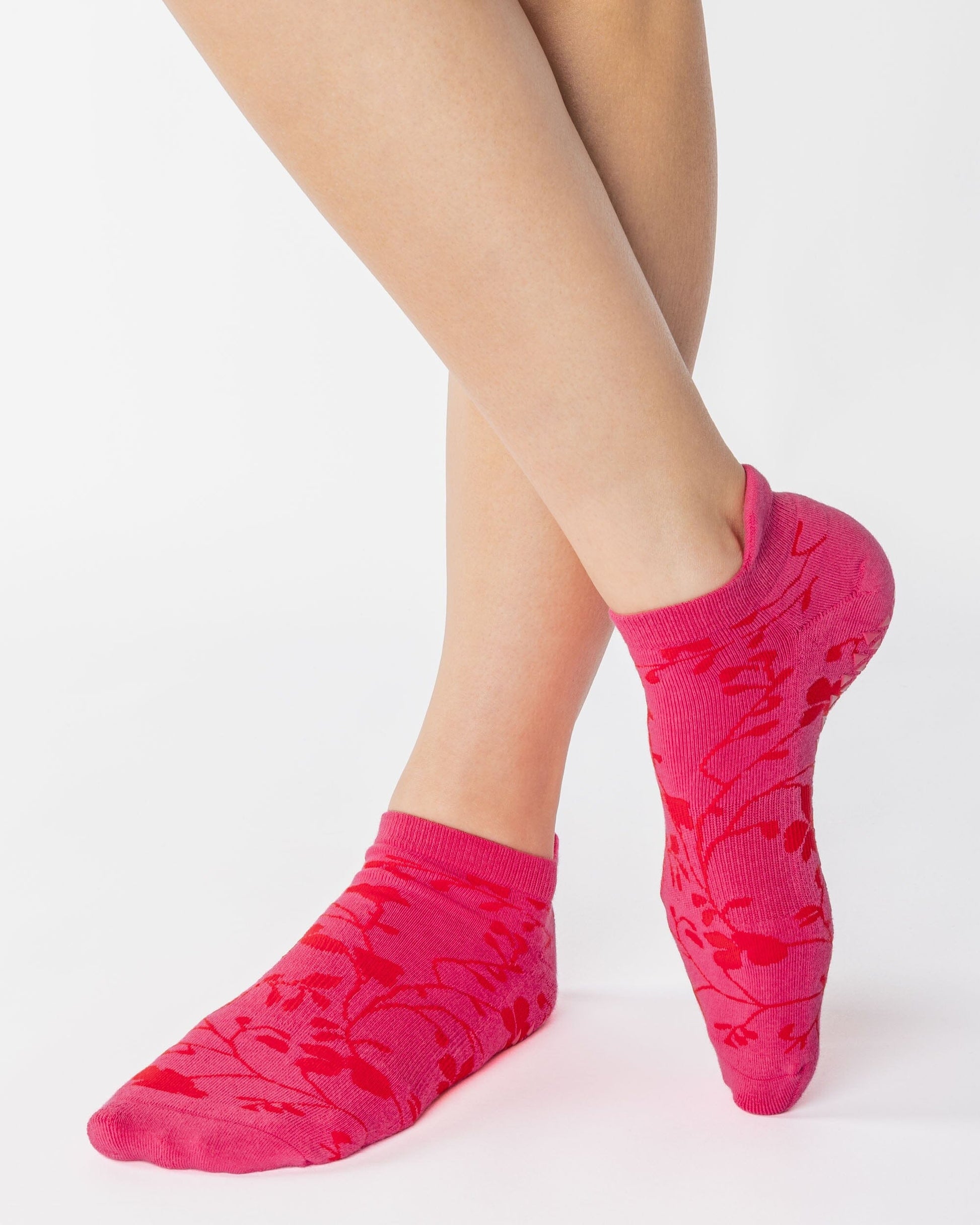 Garden Vines Full Foot Grip Sock