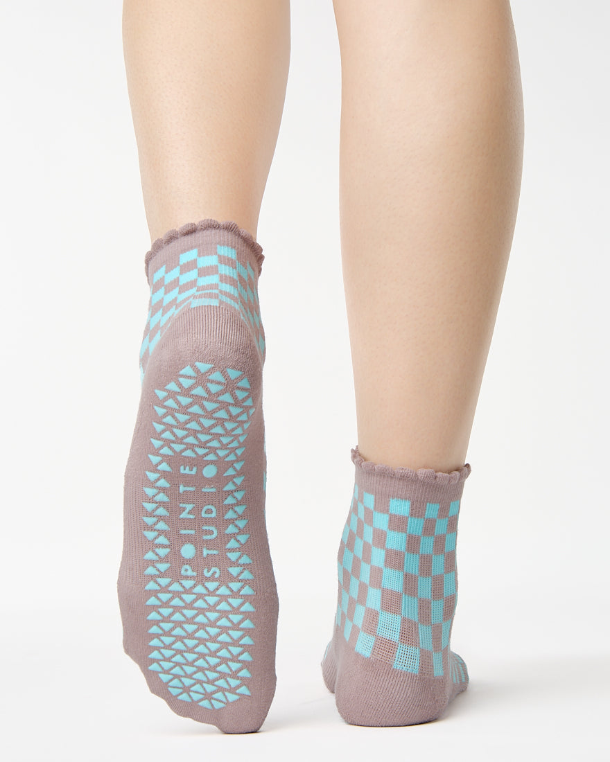 Annie Ankle Grip Sock