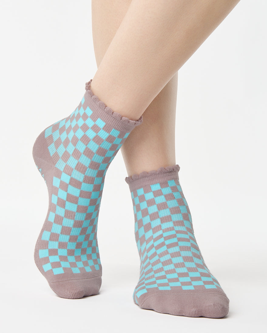 Annie Ankle Grip Sock