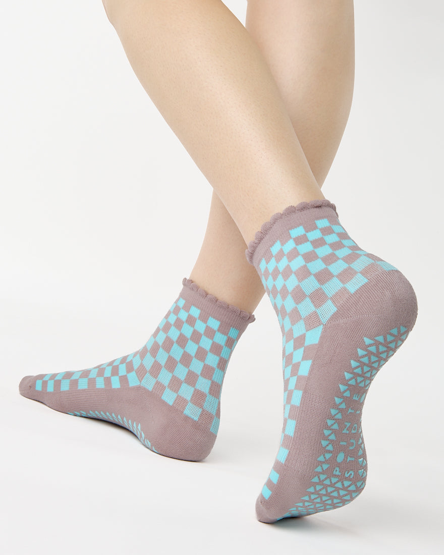 Annie Ankle Grip Sock