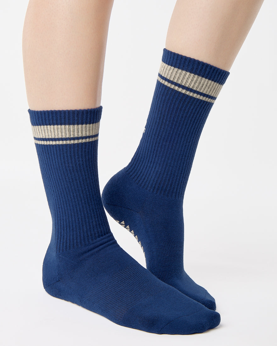 Keep Going Crew Grip Sock