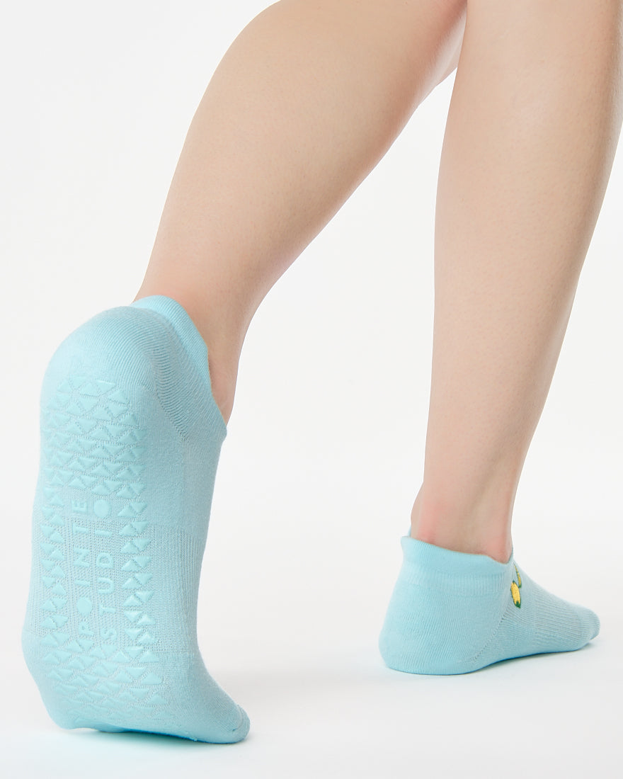 Lemons Full Foot Grip Sock