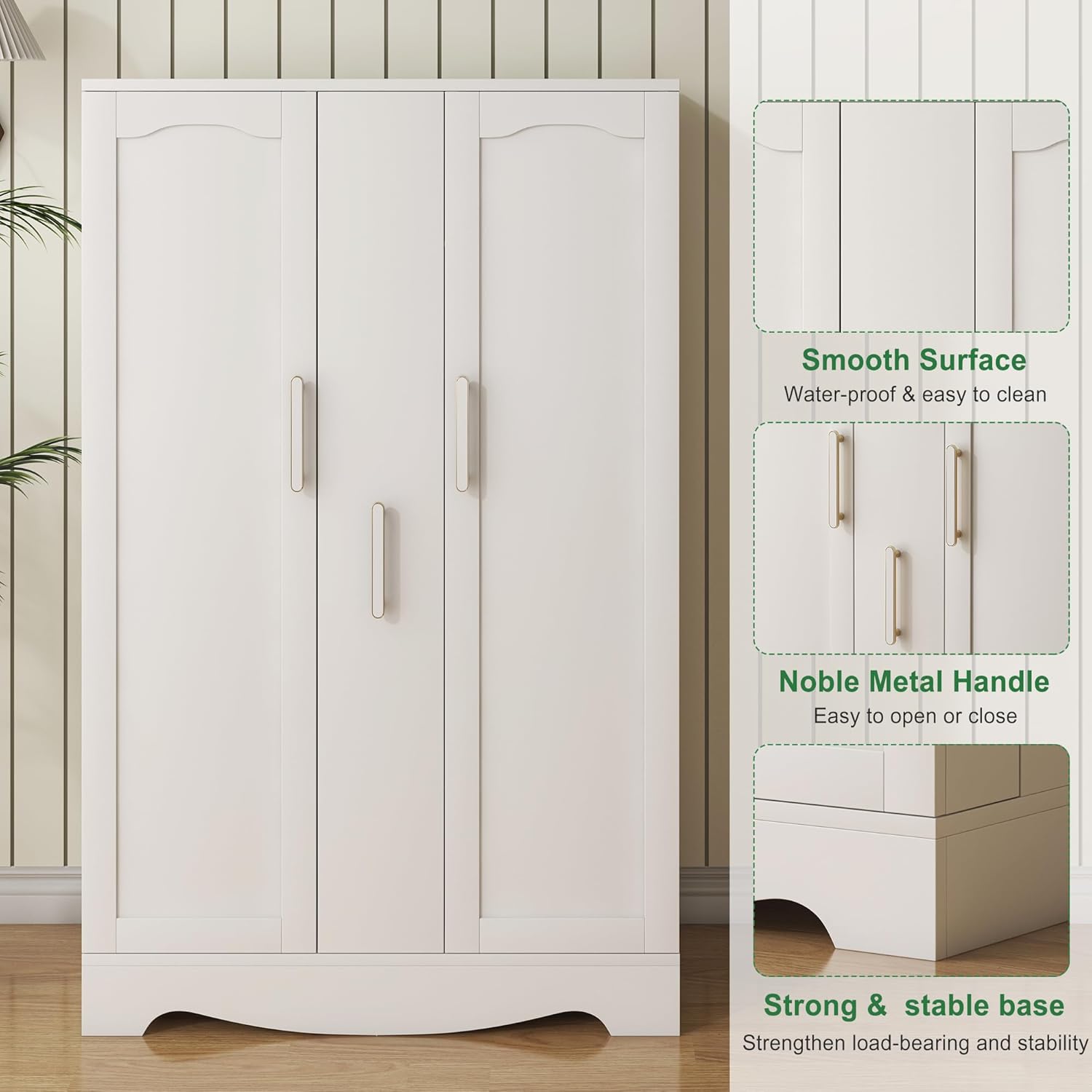 ✨Great Value Deal — Tall Kitchen Pantry Cabinet with Drawer & Adjustable Shelves