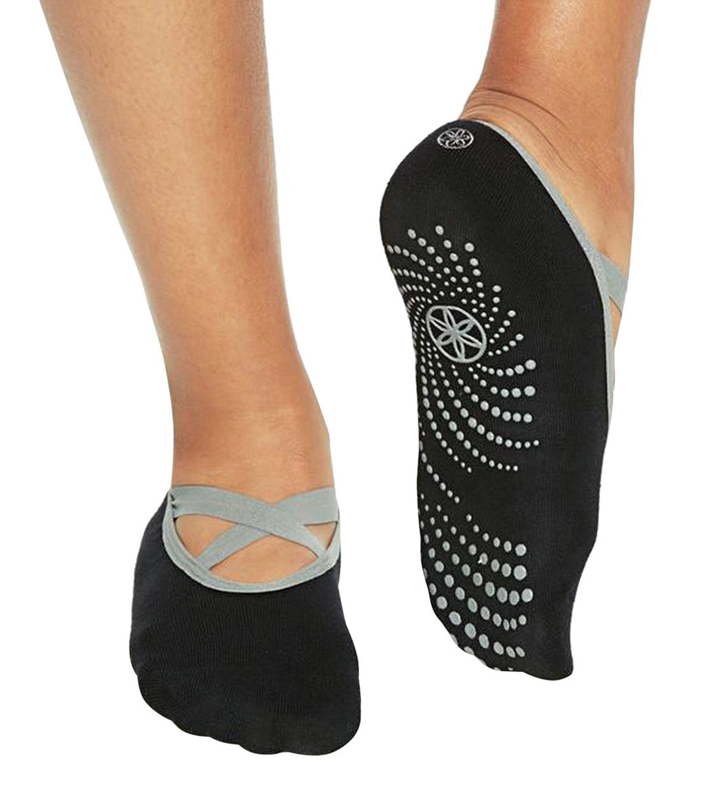 Gaiam Grippy Barre Yoga Socks O/S