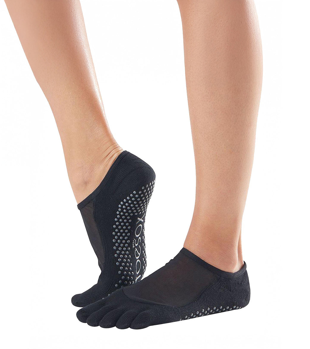 Toesox Luna Full-Toe Yoga Grip Socks