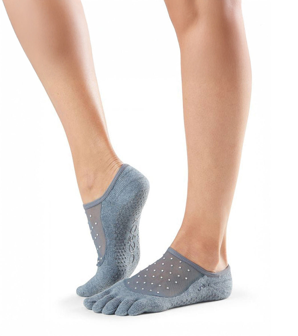 Toesox Luna Full-Toe Yoga Grip Socks