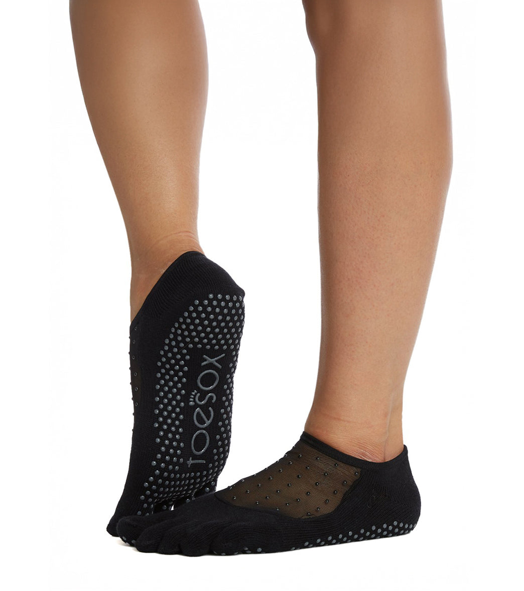 Toesox Luna Full-Toe Yoga Grip Socks