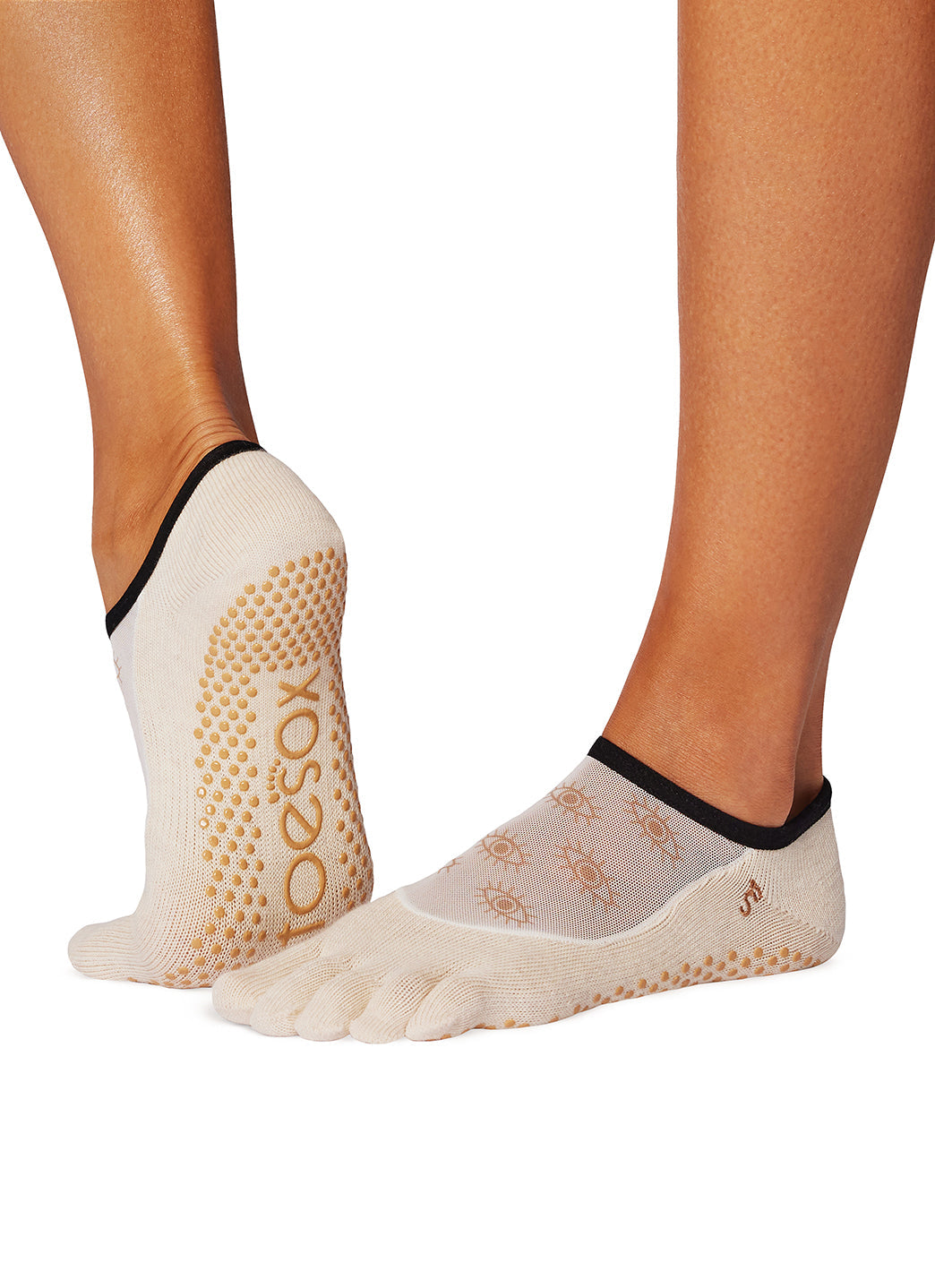 Toesox Luna Full-Toe Yoga Grip Socks