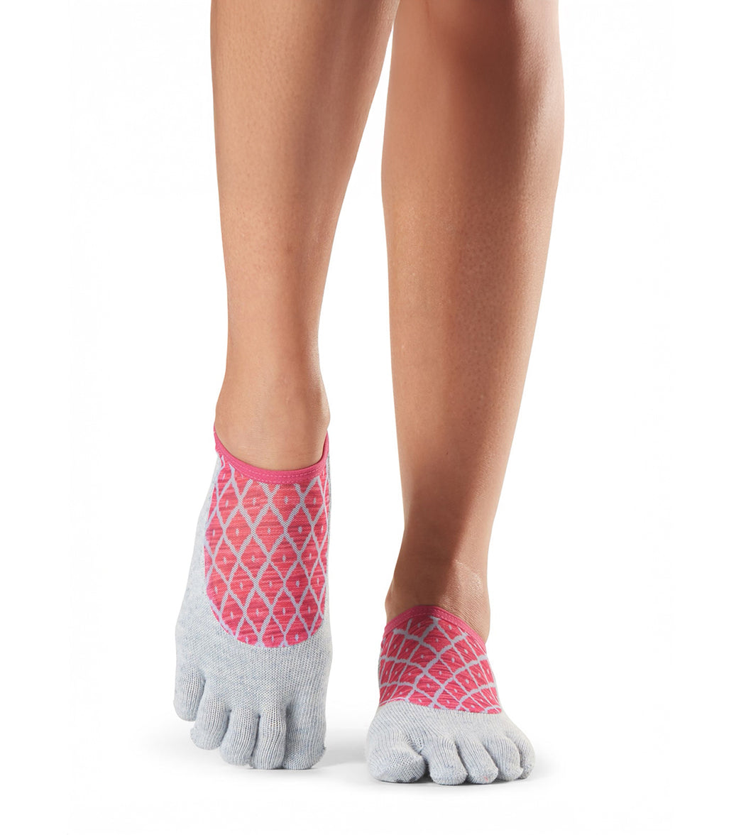 Toesox Luna Full-Toe Yoga Grip Socks