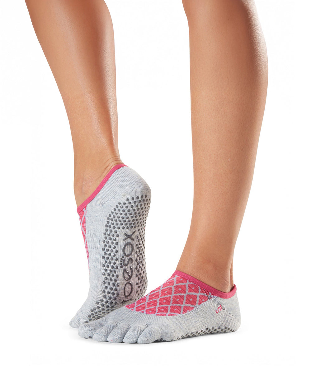 Toesox Luna Full-Toe Yoga Grip Socks