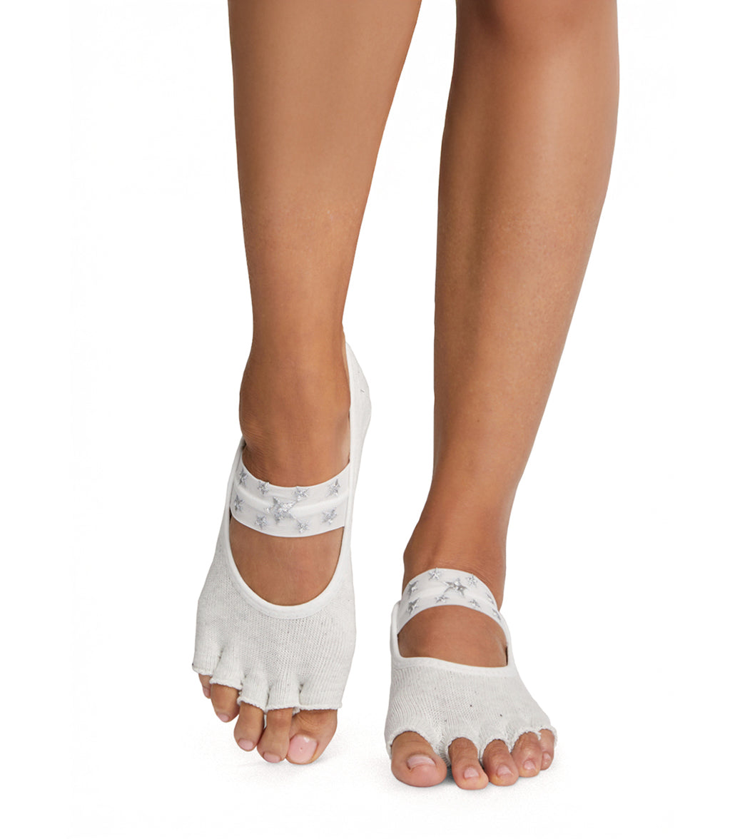 Toesox Mia Grip Half Toe Socks