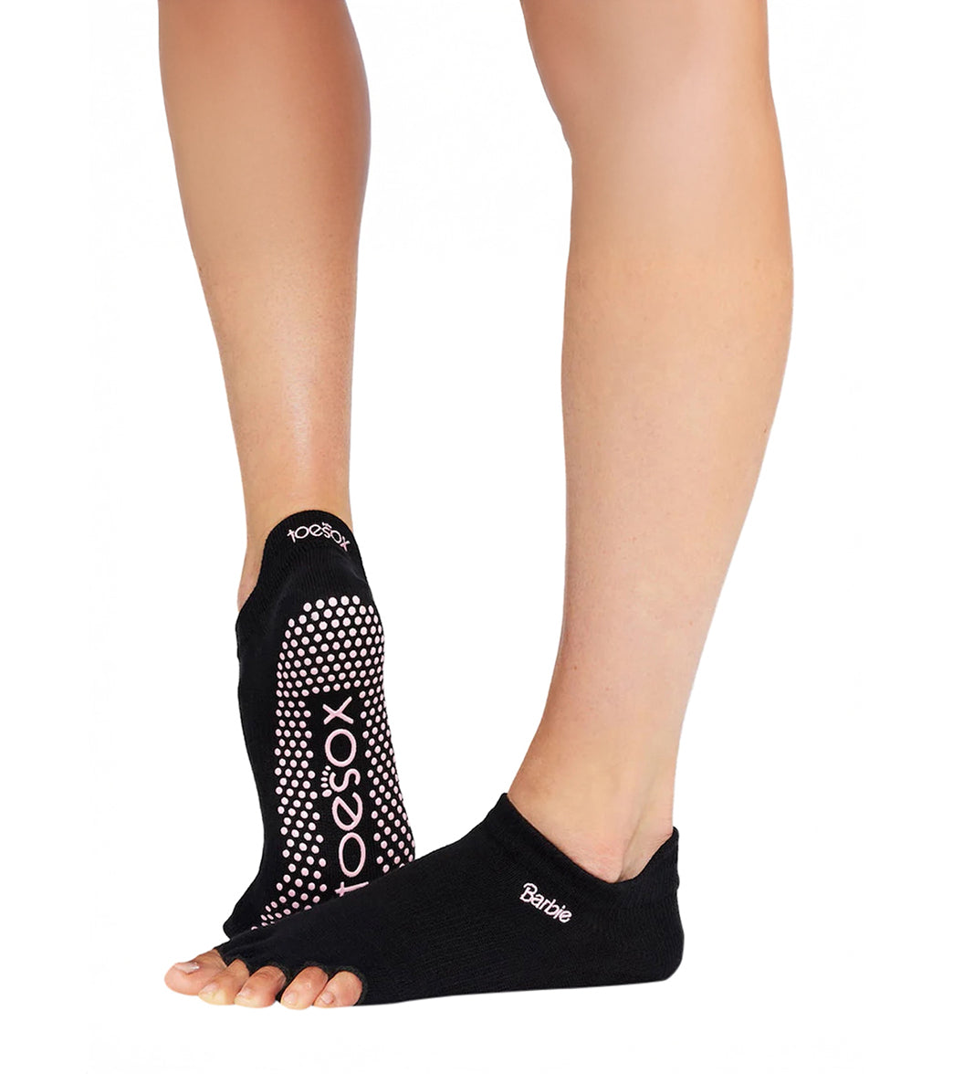 Toesox Grip Half Toe Low Rise Socks