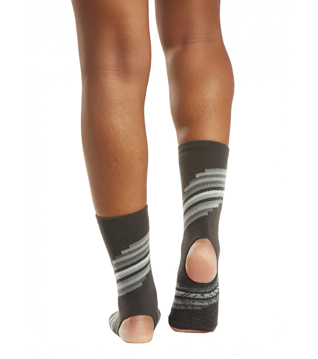 Gaiam Grippy Yoga Ankle Socks
