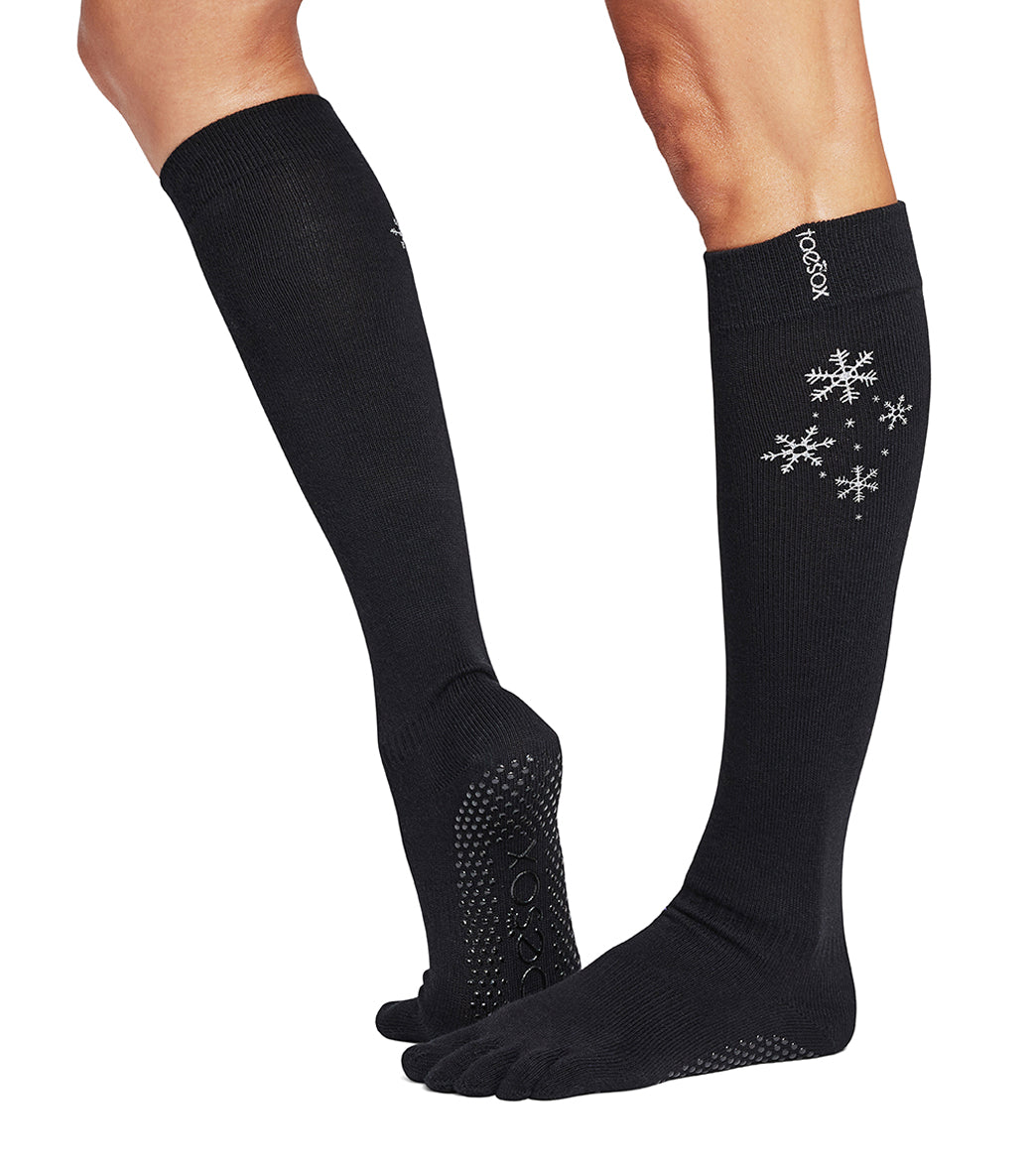 Toesox Scrunch Full Toe Grip Socks