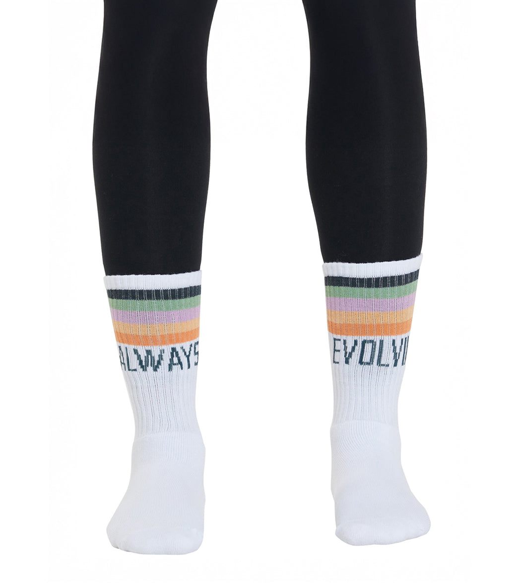 Spiritual Gangster Always Evolving Tube Sock