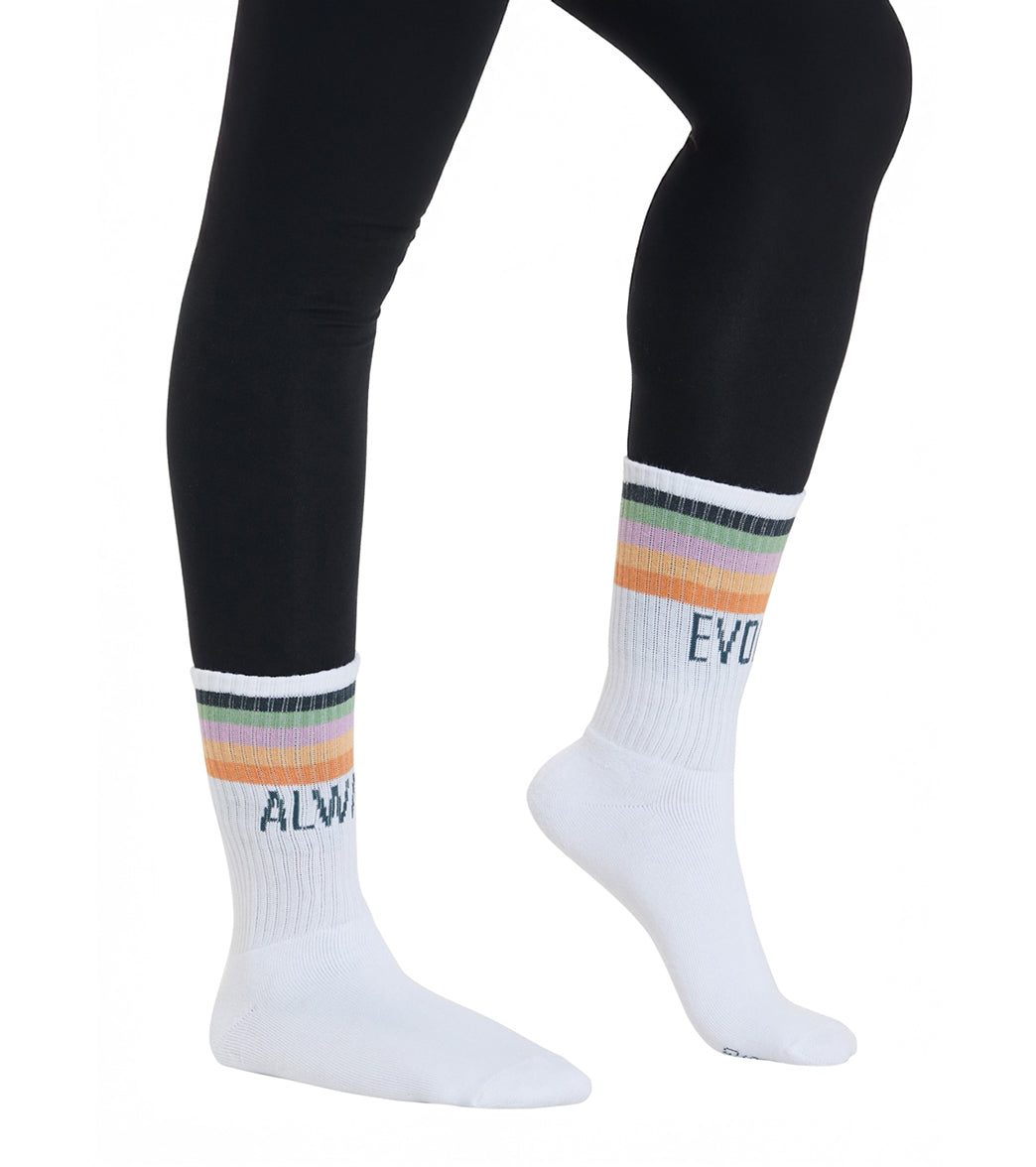 Spiritual Gangster Always Evolving Tube Sock