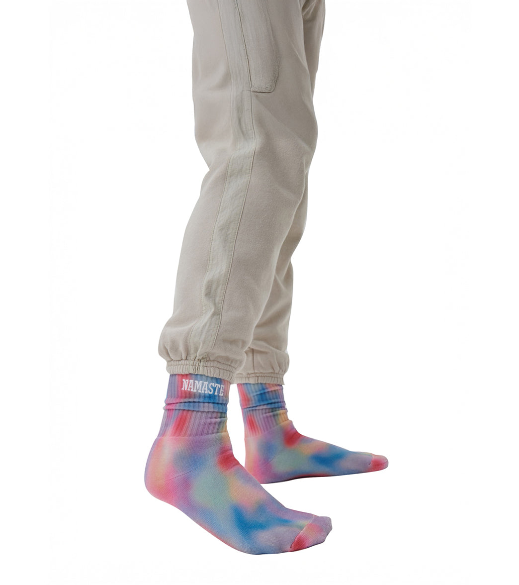 Spiritual Gangster Namaste Crew Sock