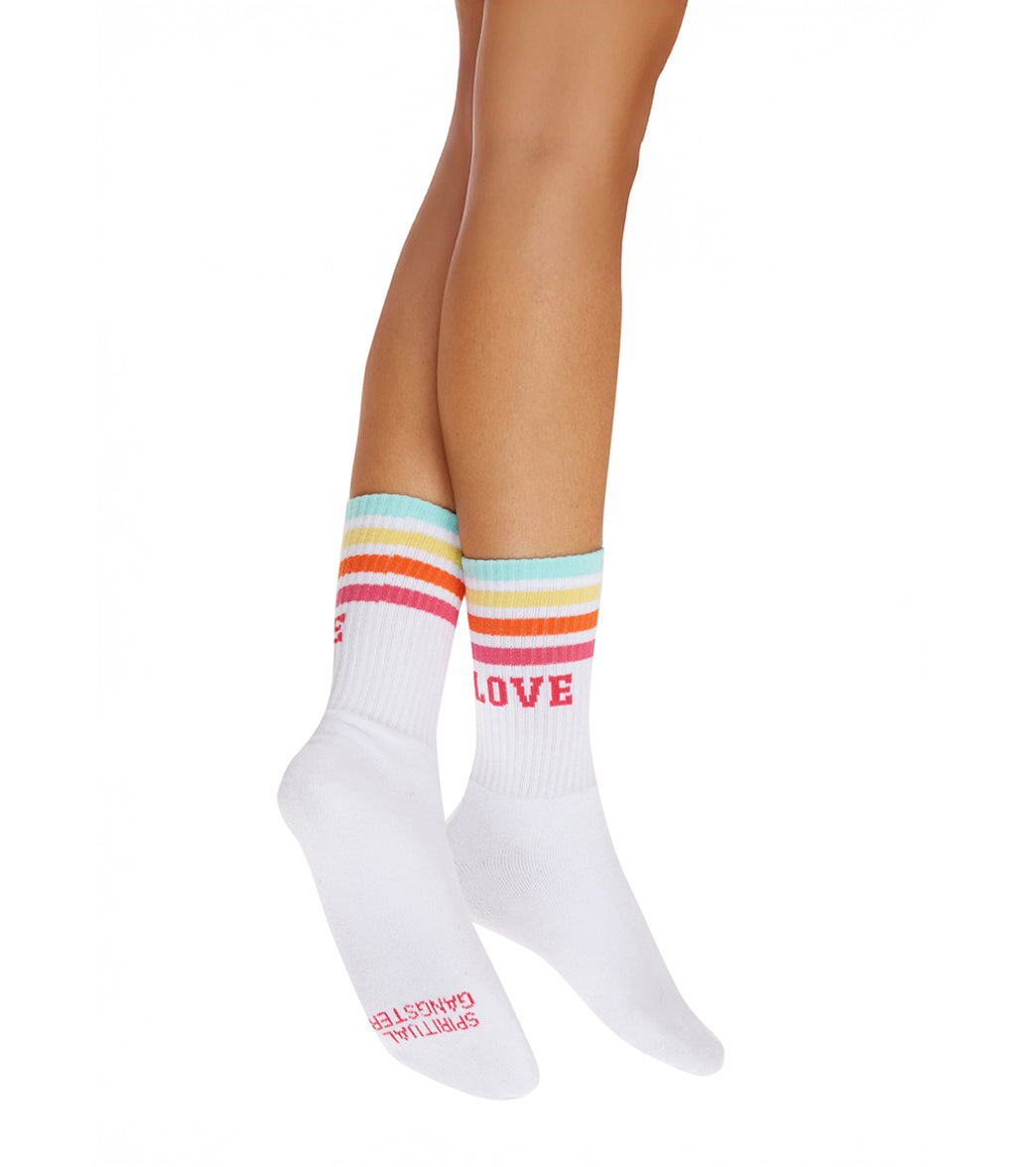 Spiritual Gangster Love' Crew Sock