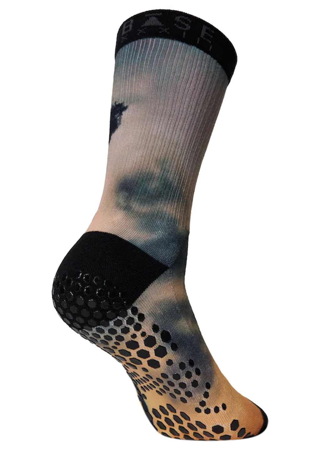 BASE 33 Unisex Crew Yoga Grip Socks