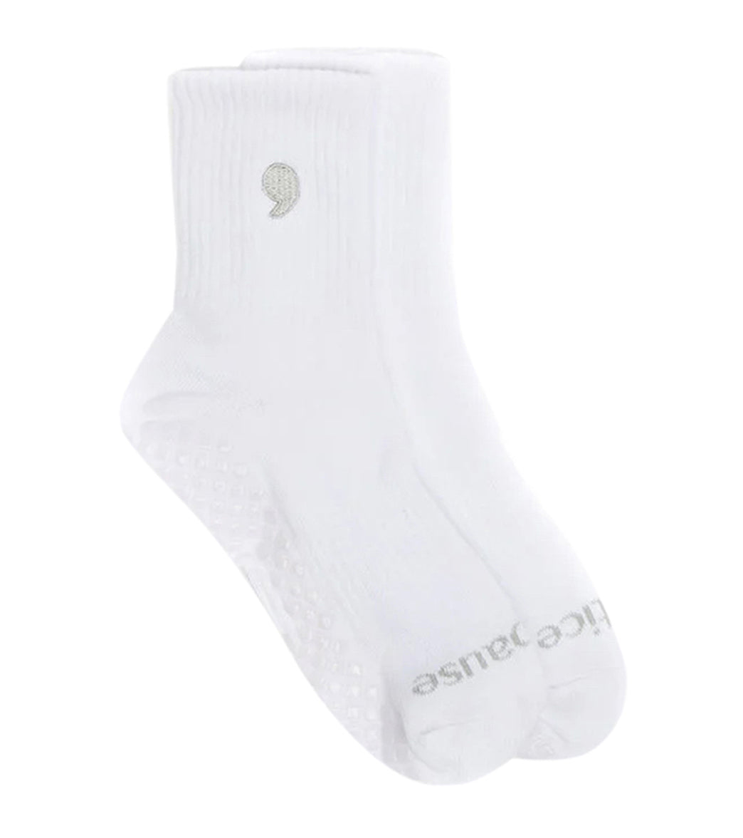 B, Halfmoon Grip Socks