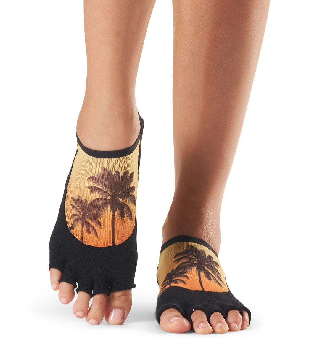 Toesox Luna Half-Toe Yoga Grip Socks