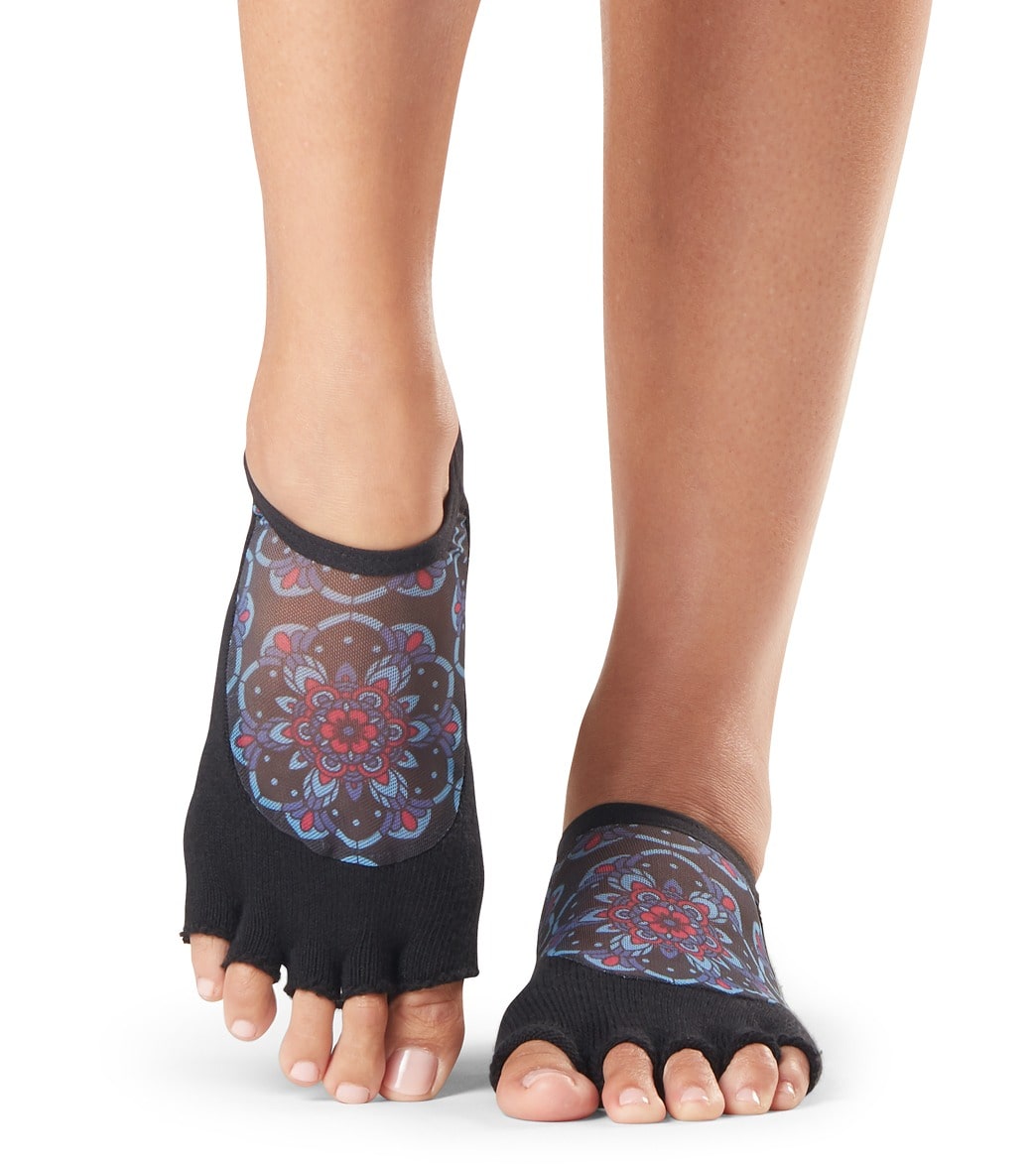 Toesox Luna Half-Toe Yoga Grip Socks