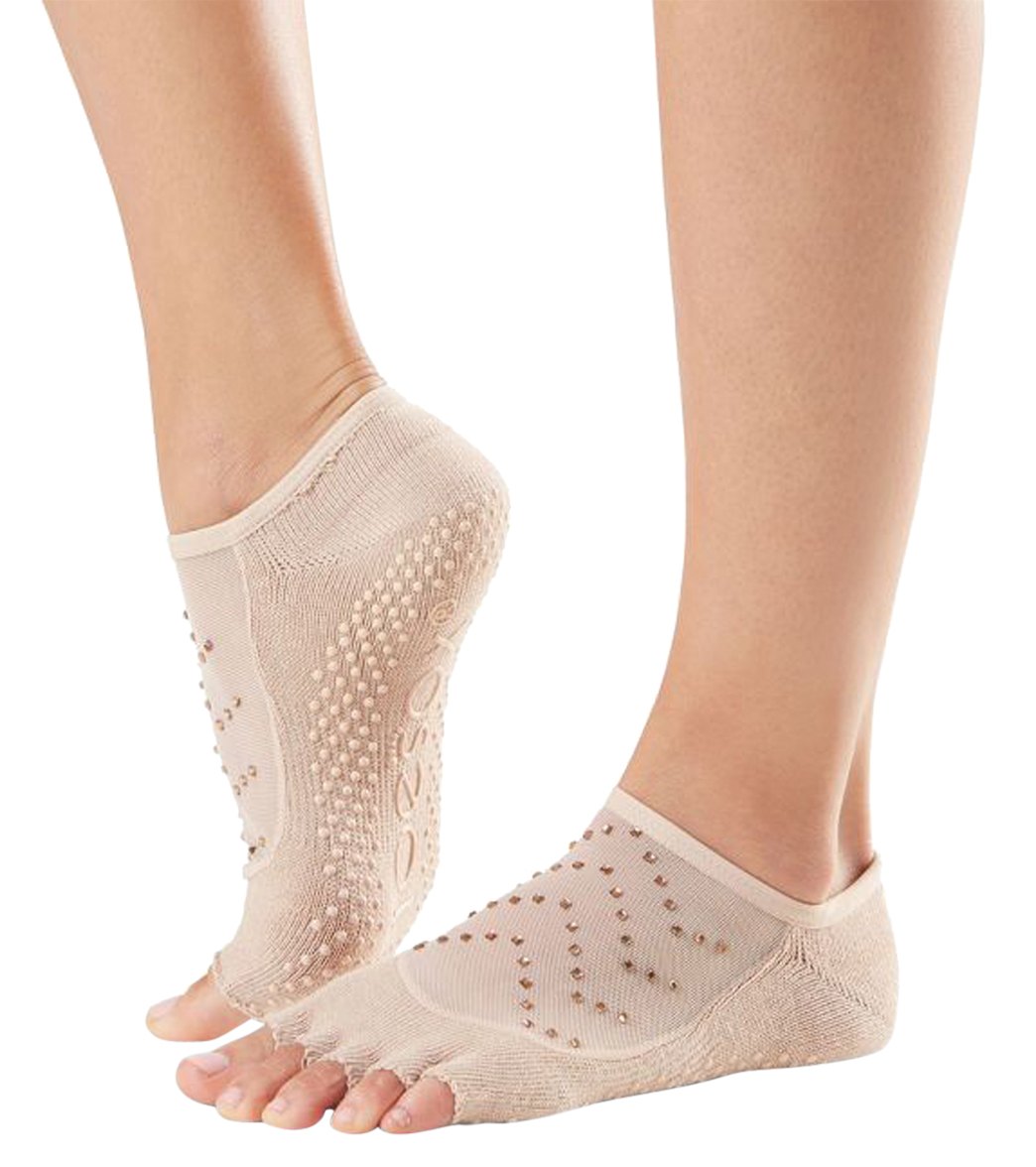 Toesox Luna Half-Toe Yoga Grip Socks