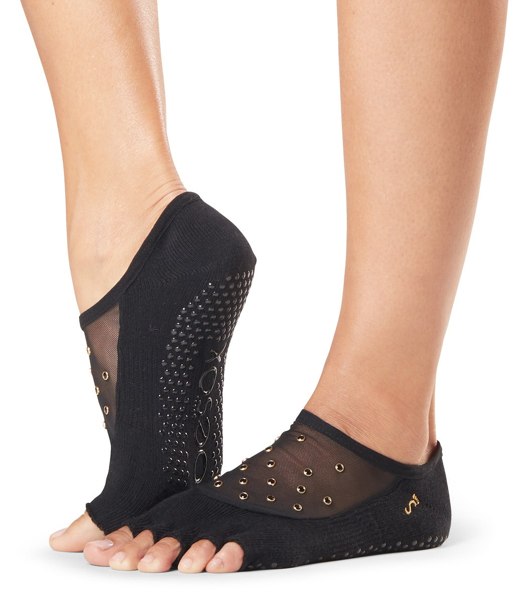 Toesox Luna Half-Toe Yoga Grip Socks