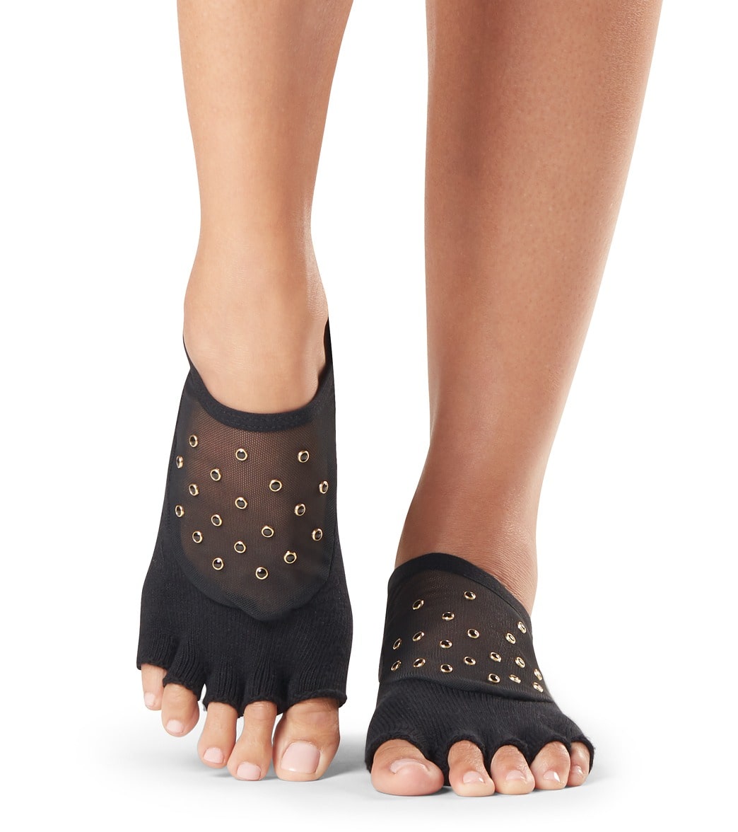 Toesox Luna Half-Toe Yoga Grip Socks